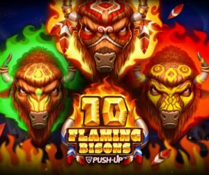 10 Flaming Bisons