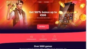 Big Boost Casino Hjemmeside