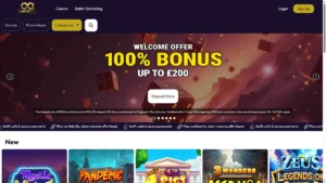 Infinity Casino Hjemmeside