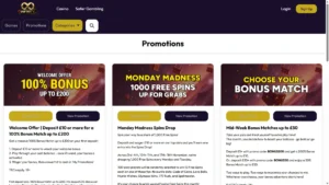 Infinity Casino Kampanjer