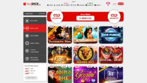 Red Dice Casino Spillutvalg