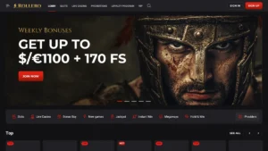 Rollero Casino Hjemmeside