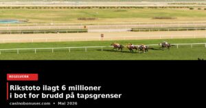Rikstoto bøtelagt med 6 millioner for brudd på tapsgrenser — og dagbøtene tikker