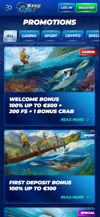 Bassbet Casino mobil kampanjer