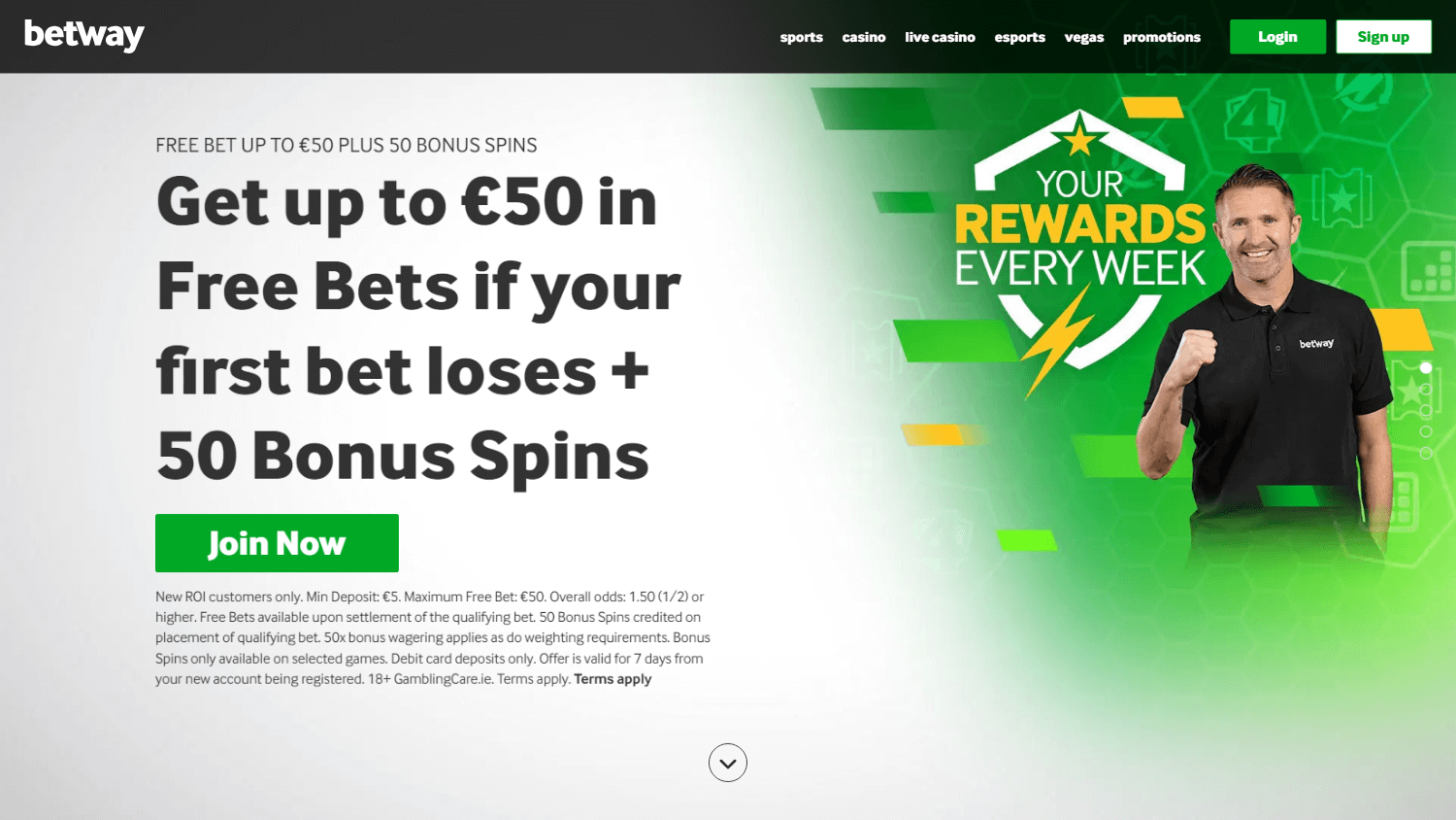 Betway hjemmeside