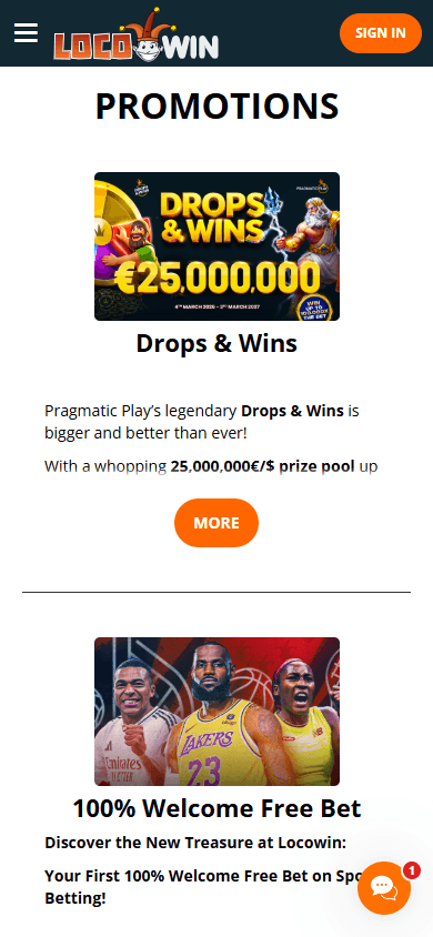 Locowin Casino mobil kampanjer