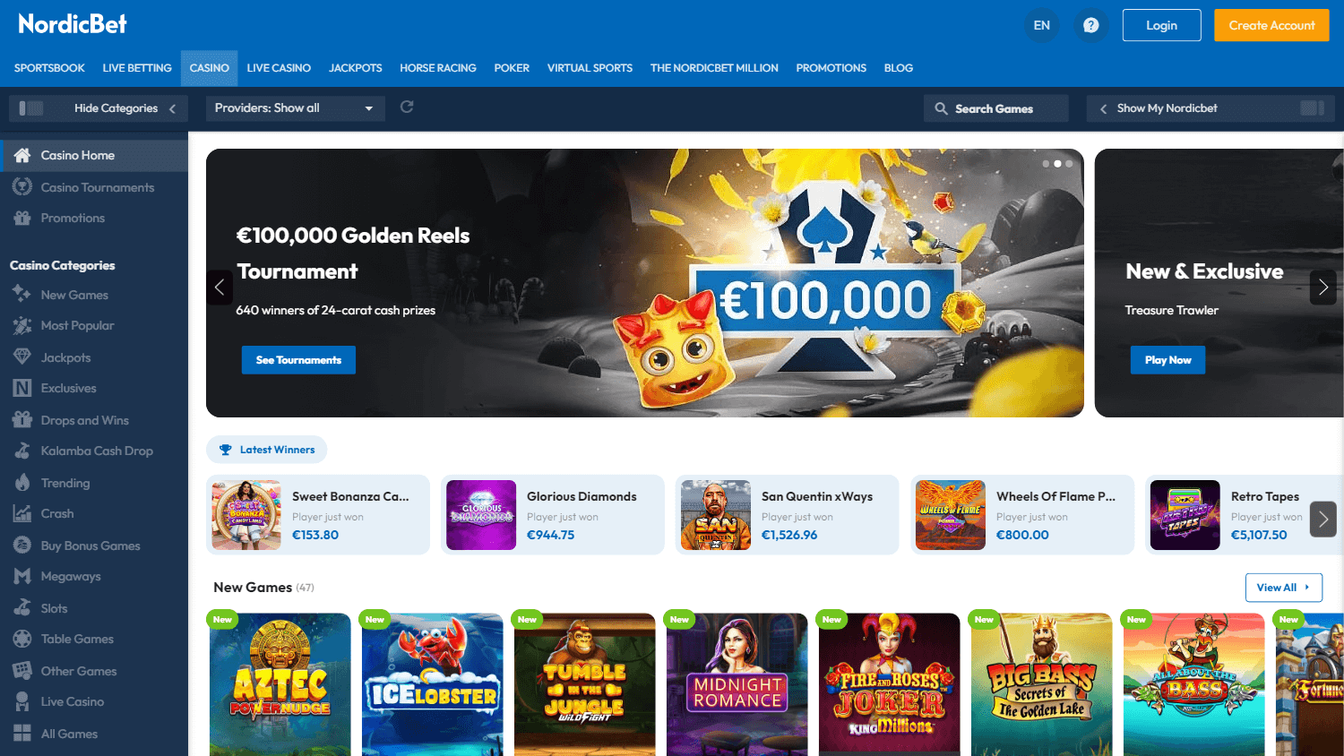 NordicBet spillutvalg