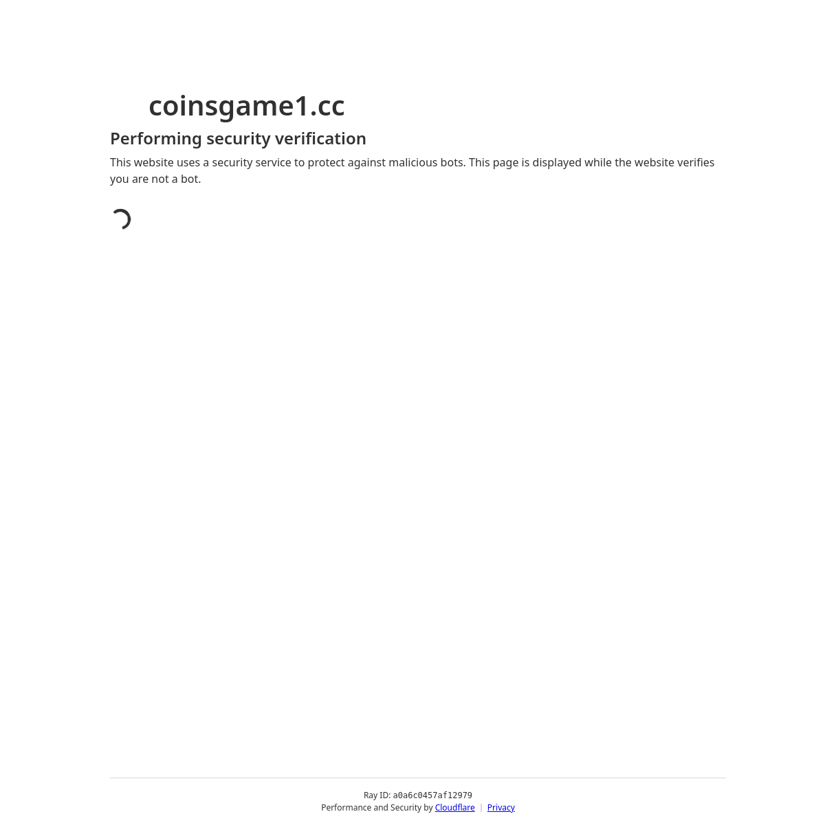 Coins.Game hjemmeside