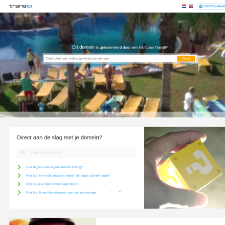 Vinn mobil hjemmeside