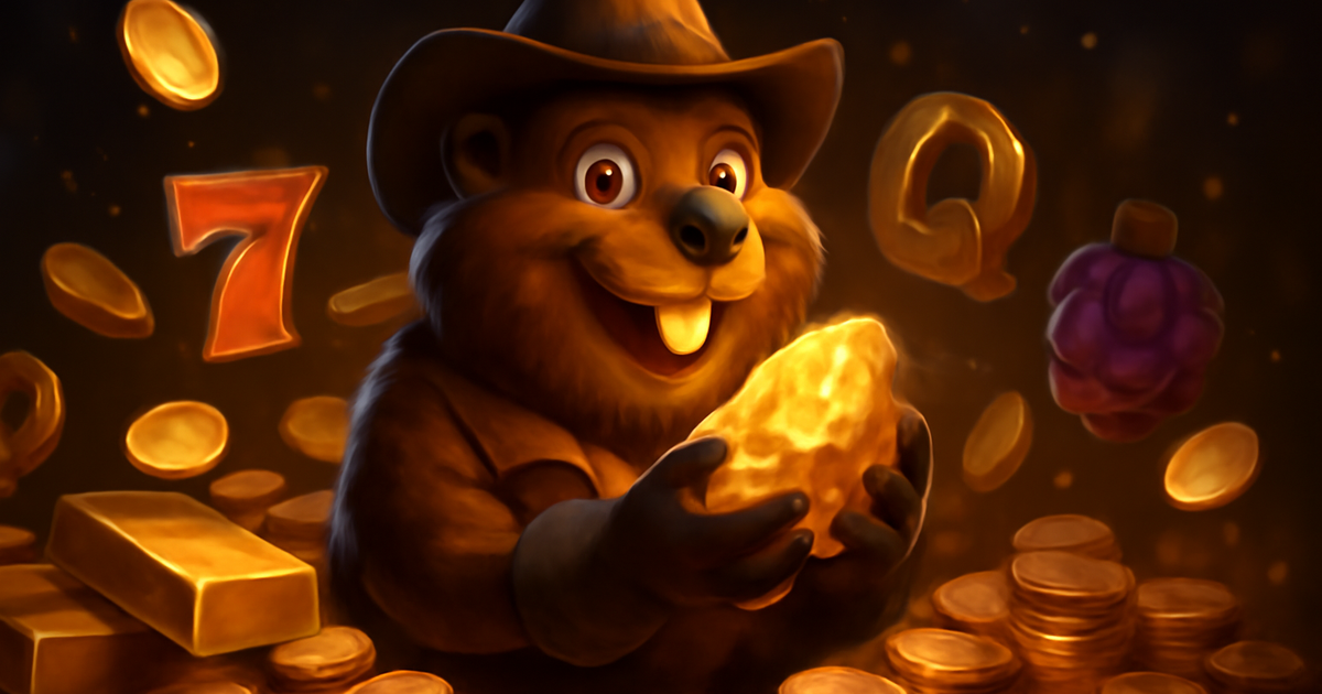 Gnaw’n Gold: Play’n GOs nye slot gir deg Beaver Spins – men sjekk RTP-en