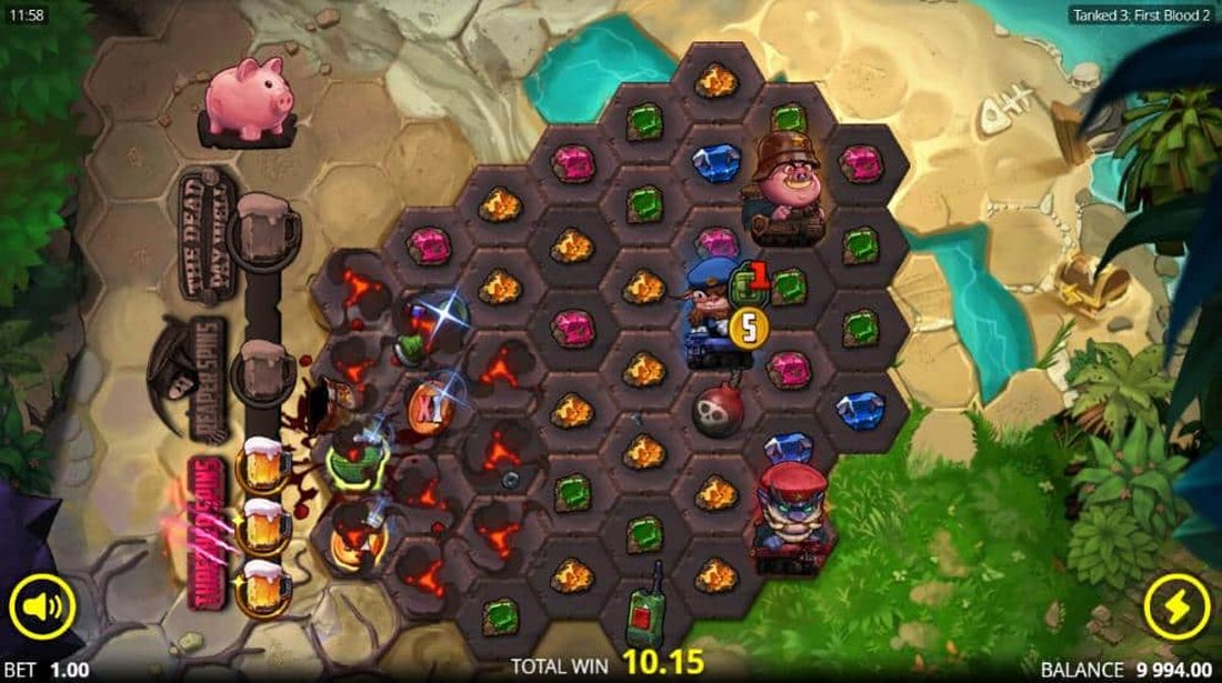 Tanked 3 First Blood 2 skjermbilde 1 - grunnspill