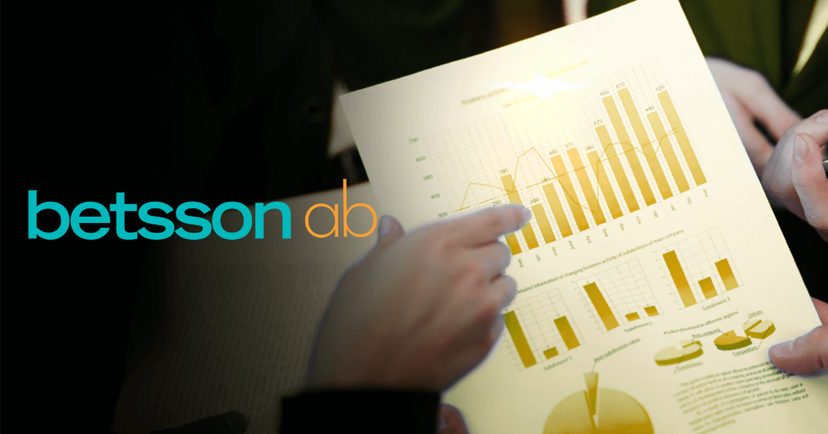 Betsson kvartalsrapport: rekordinntekt, men overskuddet stuper