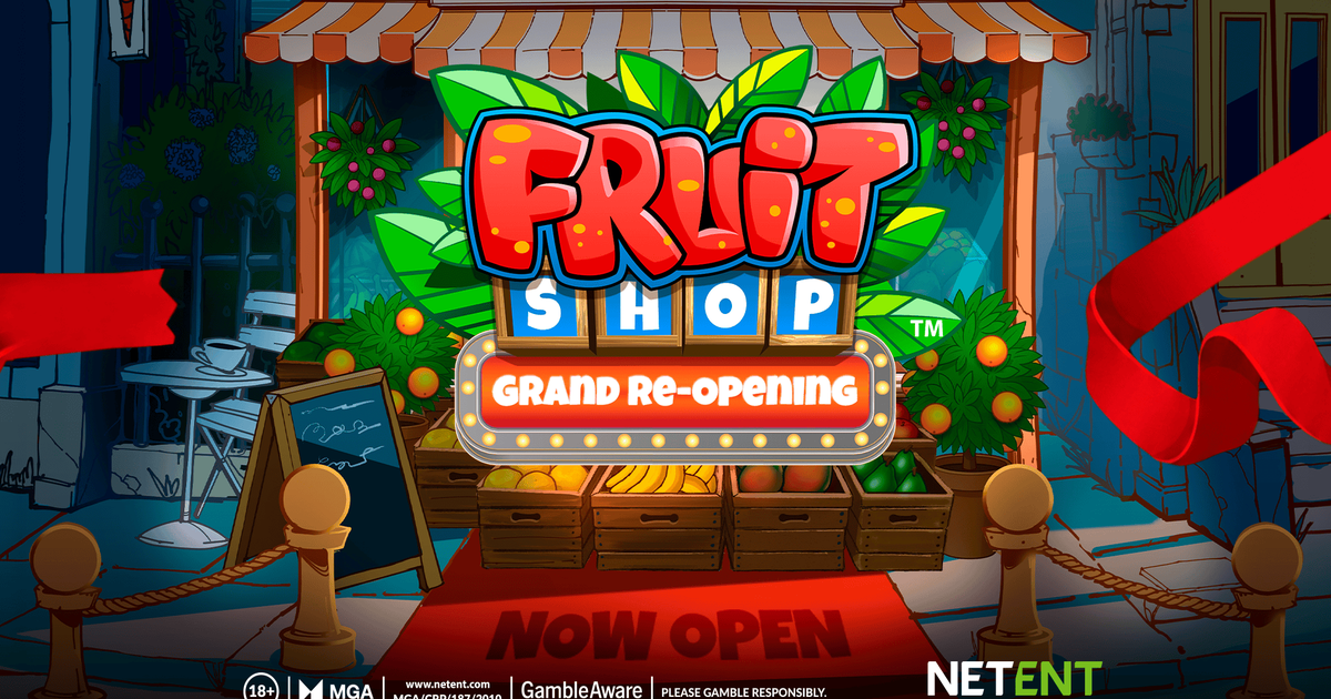 Fruit Shop Grand Re-Opening: NetEnt gjenåpner kultslotten – men sjekk RTP-en