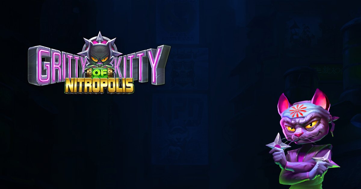 Gritty Kitty of Nitropolis: ELK sender ninjakatten i krig – men sjekk RTP-en