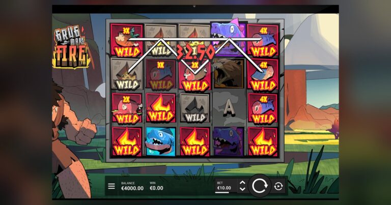 Grug Make Fire: Hacksaws nye slot gir deg 10 000x – men sjekk RTP-en
