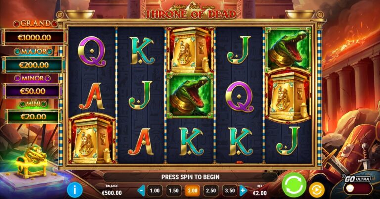 Legion Gold and the Throne of Dead: Play’n GOs nye slot gir deg 10 000x