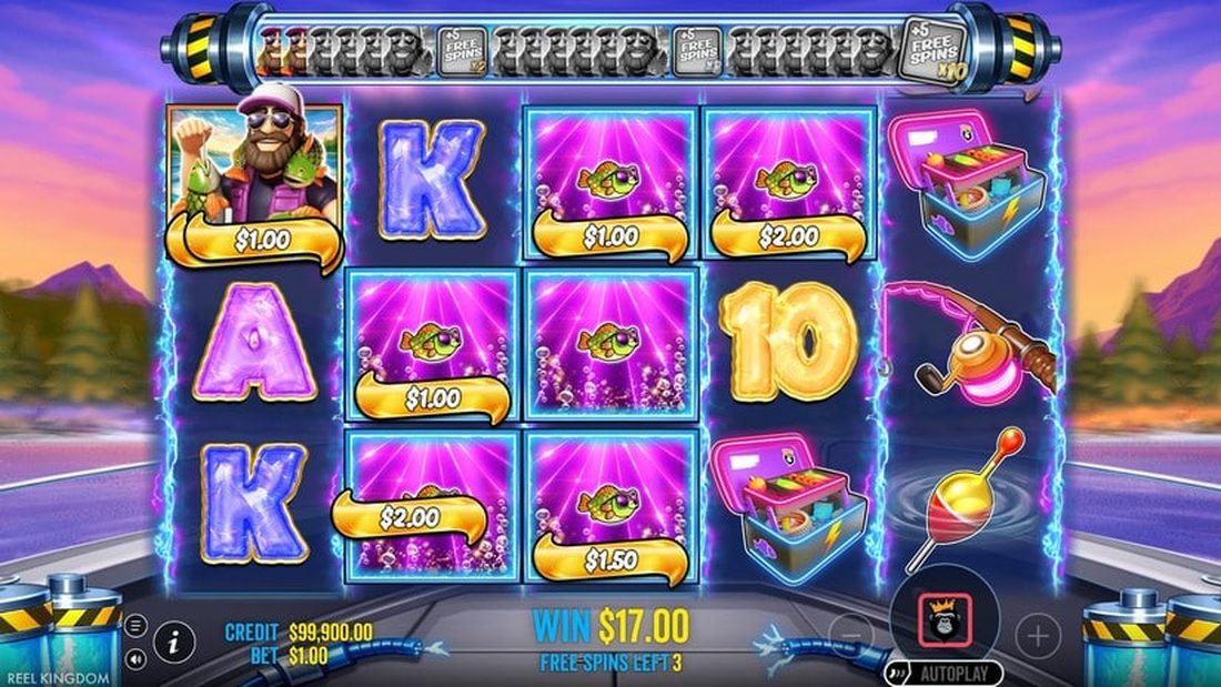 Gevinst i gratisspinn i Big Bass Blast